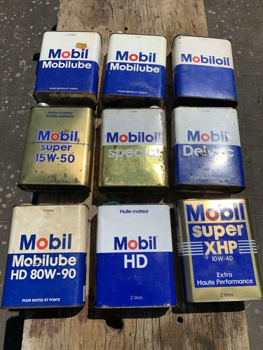 Mobiloil öldose 60er jahre - mobiloil,