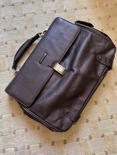 Piquadro Blue Square Aktentasche Notebooktasche Laptoptasche Tasche Leder Braun