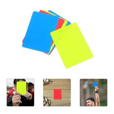  6 Pcs Rote Karte Fussball