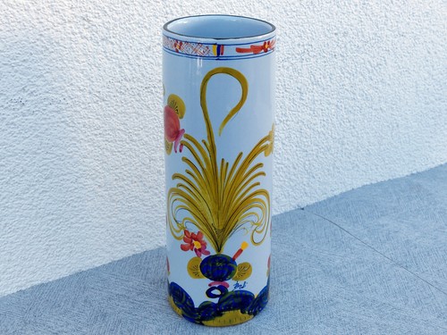 Vintage majolika vase - vintage, majolika-vase