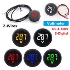 AutoVoltmeter DC4-100V LED
