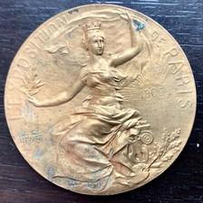 Medaille aus Bronze -