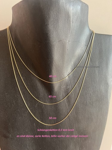 Goldkette 585 schlangenkette - 585,