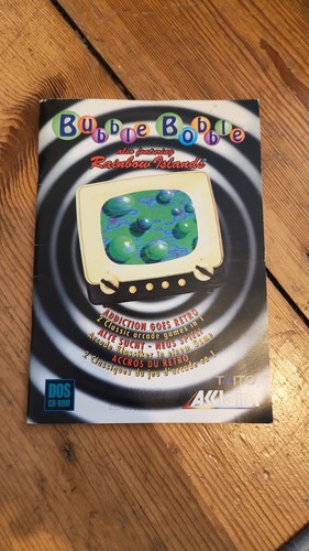 Bubble bobble handbuch - bobble,