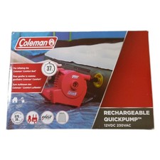 Coleman Luftpumpe elektrische STANDARD Wiederaufladbar inklusive 12V und 230V La