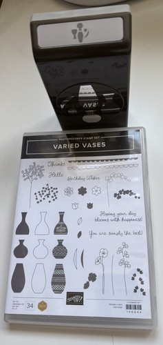 Stampin verschiedene vasen - verschiedene,