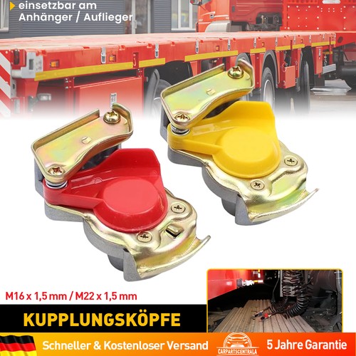 Kupplungskopf rot gelb m22 - kupplungskopf,