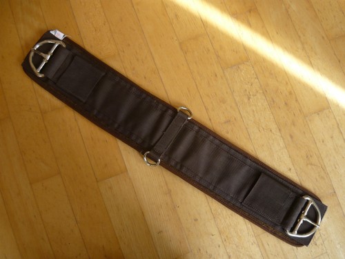 Western sattelgurt 75cm braun - western,