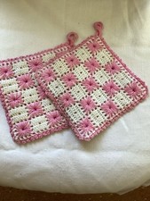 topflappen gehäkelt NEU