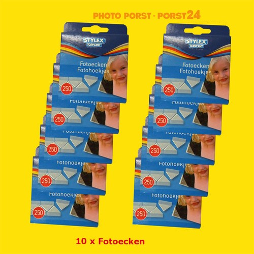 10x 250 stück fotoecken - 10x,