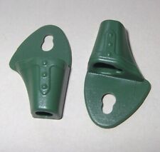 18889, 2x Holster (Revolver), Waffenhalter (für Gürtel, Kragen, Gurt), blassgrün