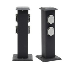 4-fach Außensteckdose