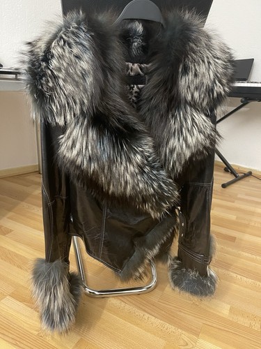 Lederjacke mit echtem pelz - mit,