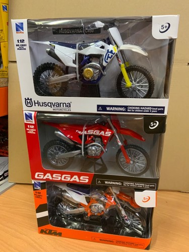 Newray die cast motocross - newray, 1:12