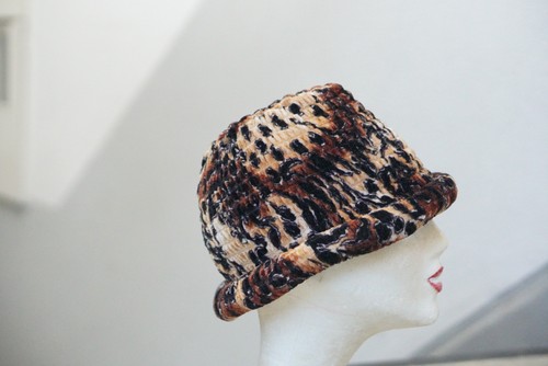 Vintage 60er leopard bucket - 60er,