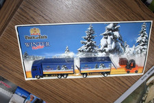 MAN Koffer-Hängerzug mit Gabelstapler Thurn und Taxis Werbemodell in OVP 1/87 H0