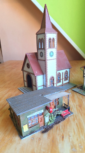 Faller 240 dorfkirche - b-240, h0