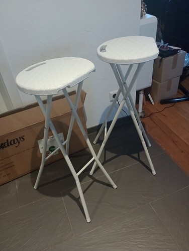 Barhocker klappbar 2er - klappbar,, 2er-set