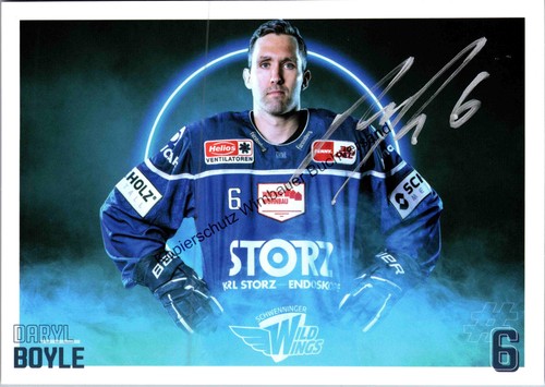 Original autogramm daryl boyle - daryl,