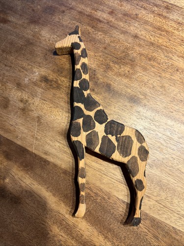 Giraffe holz afrika - holz,