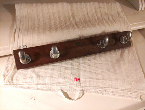 Hakenleiste wandgarderobe holz - hakenleiste,