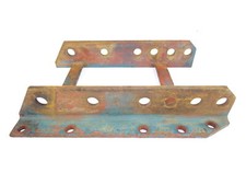 Führungsrahmen für Zugmaul Anhängekupplung vom Hanomag Perfekt 300 Traktor