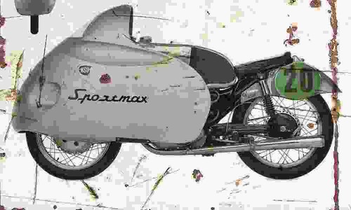 Nsu sportmax 1954 aged - aged, vintage