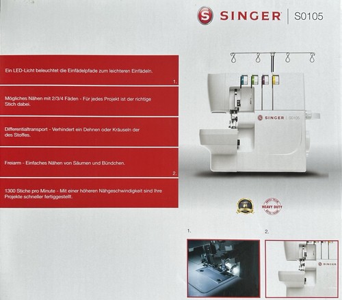 Singer s0105 overlock - singer,