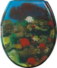 Polyresin WC Sitz transparent