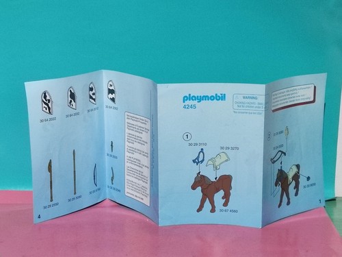 Playmobil handbücher - playmobil,