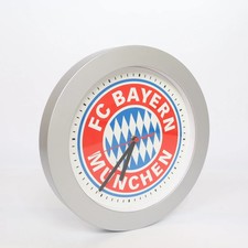 2000er FC BAYERN Wanduhr 30cm
