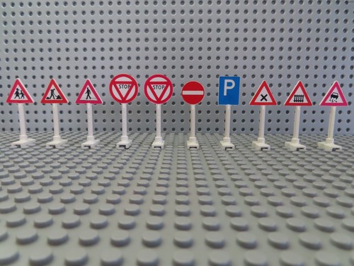 Lego verkehrsschilder - 10,