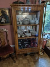 Antike Biedermeier Vitrine -