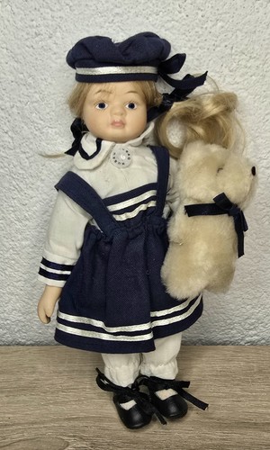 Vintage porzellanpuppe cm - 22,