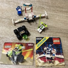 LEGO 6812 Space Black Tron und 6828 Space mit Bauanleitungen