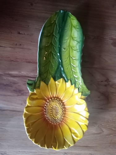 Herstdeko schale sonnenblume - herstdeko,