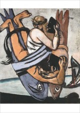 Kunstkarte Max Beckmann "Reise