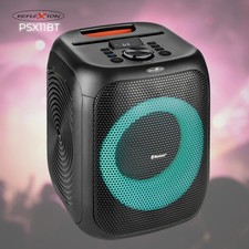 Reflexion PSX11BT tragbarer Bluetooth Party Lautsprecher/LED/USB/MP3/Super BASS