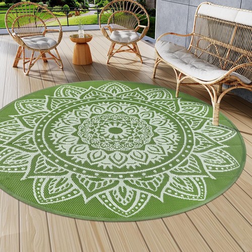 Outdoor teppich rund - rund, 180cm