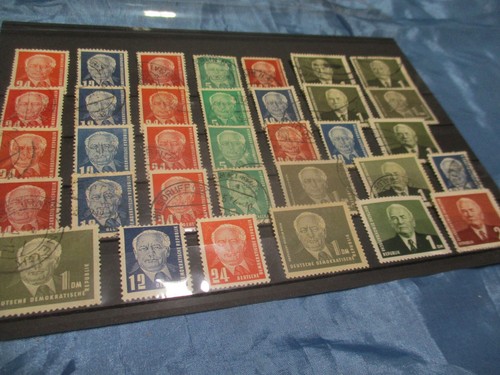 Briefmarken ddr 1950 - ,,