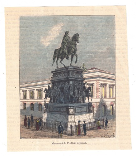Orig kolorierter holzstich - orig.,