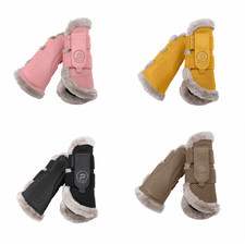 Gamaschen Mesh Faux F.Eskadron Platinum 25  soft rouge, golden yellow ua M-XL