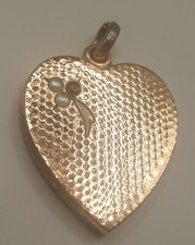 Jugendstil Herz Anhänger