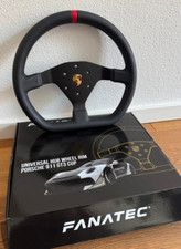 Fanatec Podium Wheel Rim Porsche 911 GT3 Cup (Leather) - Nur Rim - Super Zustand