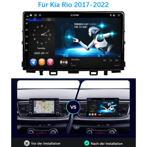Für kia rio 2017 2022 - kia,