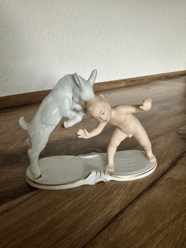 Wallendorf porzellanfigur kind - wallendorf,