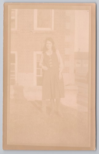 Rppc portrait junge frau - portrait,