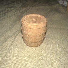 Puppenstube Uralt Antik Kaufmannsladen Holz Gurkenfass Holzfass Massiv