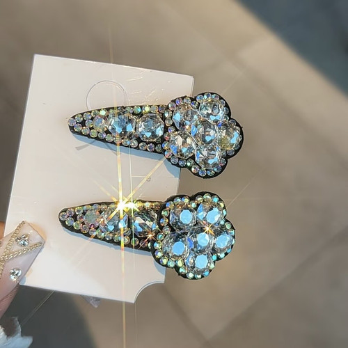 Strass verzierte blumen - strass,
