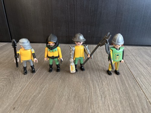 Playmobil ritter figuren - 4x,